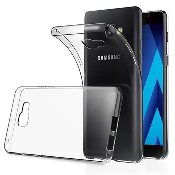 Mäkké Jasné, Silikónové Zadný Kryt pre Samsung Galaxy A3 2017 GalaxyA32017 A320 Telefón Prípade Transparentné Ultratenké Plnú Ochranu Taška