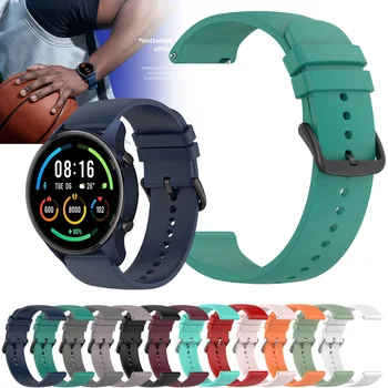 Pre Xiao MI Hodinky / MI Watch Color športové Popruh Náramok Náramok Watchbands 22 mm Sledovať Kapela Na Realme Sledovať 2 Pro S correa