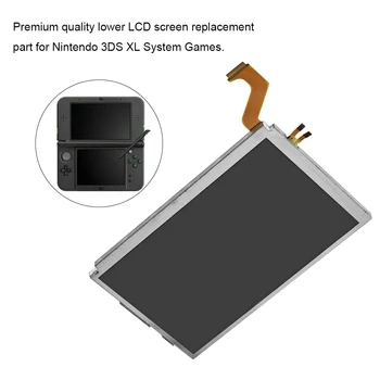 Pôvodné Hornej Hornej LCD Displej Prachotesný Prenosné Účtovná Dekoroch pre Nové Nintendo 3DS XL LL Konzoly Displej Opravu, Výmenu