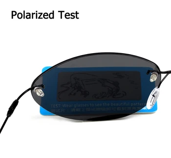 2021 Módy V Pohode Matice Neo Štýl Polarizované Slnečné Okuliare Ultralight Bez Obrúčok Mužov Jazdy Dizajn Značky Slnečné Okuliare Ocul