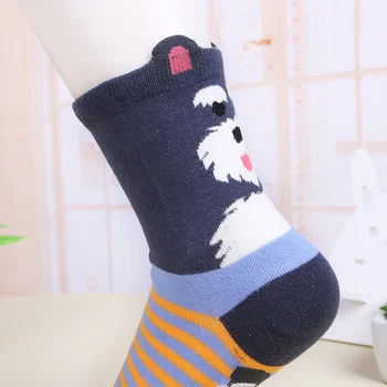 2021 Nové Žien Roztomilý Kreslený Ponožky Jeseň Jar Legrační Zviera Ponožky Módne Dámy A Ženy Kawaii Psa Ponožka Bavlna