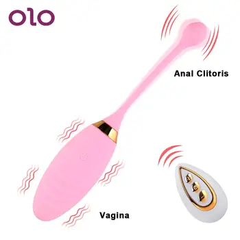 10 Rýchlosti Análny Stimulácia Klitorisu Dospelých Produkty Silikónové Sexuálne Hračky pre Ženy Skok Vajcia Vibrátor G-Spot Masér Vibračné Vajíčko