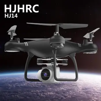 HJ14W Wi-Fi Remote Control Letecké Fotografie RC Vrtuľník Drone S HD 1080P Fotoaparát 200W Pixel UAV Skladacia Quadcopter Hračky