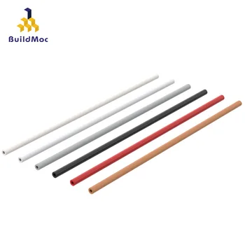 BuildMOC 75c16 tenká hadica (12.8 cm) potreby spracovania Pre Stavebné Bloky Súčastí DIY Konštrukcia Creati