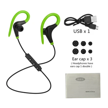 Bluetooth 4.1 Športové Slúchadlá So Systémom Bezdrôtové Slúchadlá Stereo Slúchadlá Ucho Slúchadlá So Systémom Slúchadlá