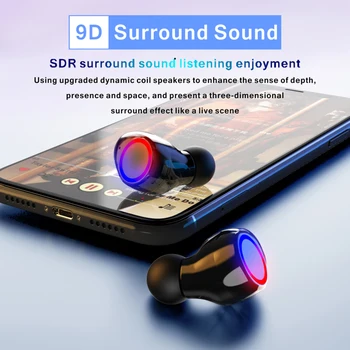 Bluetooth 5.1 Nepremokavé LPX7 Bezdrôtové Slúchadlá In-ear Slúchadlá Tws Slúchadlá Šumu Slúchadlá Športové Predaj Hifi Hudba