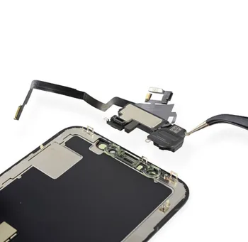 Pre iPhone X XR XS XSMax Reproduktor slúchadla Flex Kábel Proximity Senzor Okolitého Svetla Slúchadlo Jednotky
