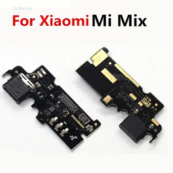 Pre Xiao Mi Mix USB Nabíjací Port Nabíjačku Rada Flex Kábel Dock Konektor Konektor Náhradné Diely Pre