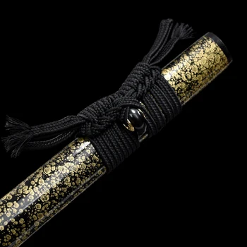 41 Inchese Japonský Skutočný Samuraj Meč Katana 1060 Uhlíkovej Ocele, Ručné Full Tang Ostrosť Pripravený Pre Rezanie Dargon Meče