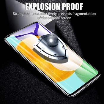 2+1 ochranné sklo na Samsung A72 A52 5G screen protector tvrdeného skla pre Galaxy A71 A51 A31 4G matný späť Hydrogel film