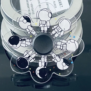 3D Animácie Prst Gyroskop, Fidget Spin-ner Prst Beží Kreslené Animácie Milti-farba Zvieratá Strane Spinner Fidget Hračky