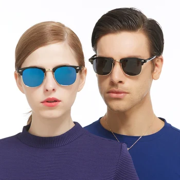 TAKŽE&EI Módne Polarizované slnečné Okuliare Classic Retro Mužov Športové Okuliare Ženy Nechtov Okuliare Odtiene UV400 Okuliare na Slnko Oculos De Sol