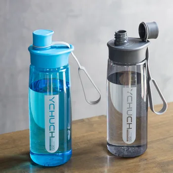 Fľaša na vodu, Bielkoviny Shaker Prenosné Fľaše Športové potreby na Kempovanie Turistika Fľašu S Čajom Infuser Plastový Pohár 600/800/1000ML