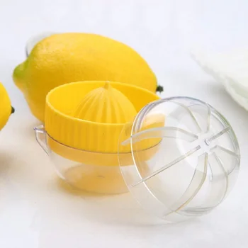 Náhodné Farby Manuálne Stlačením Ovocia Odšťavovače Mini Multifunkčné Orange, Lemon, Odšťavovače Citrusové Lime Juice Maker Kuchynské Náradie