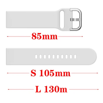 Silikónové Popruh pre Amazfit His/GTS/GTS 2 2e/GTR 42mm 47mm 2 2e/GTR Stratos 2 Watchband 20/22 mm Náhradný Náramky Wristbelts