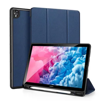 Ochranné Tablet Prípadoch pre Huawei Matepad Pro Prípade Shockproof Kožený Kryt s Perom Slot pre Huawei Mediapad M6 10.8. V Prípade,