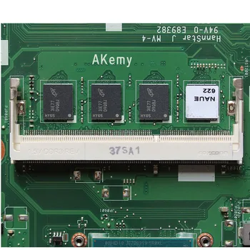 Akemy základná Doska Pre Asus X450CC X450CA A450C X450C X452E X450E X452C Notebook Mianboard w/ i5-CPU 4 gb pamäte
