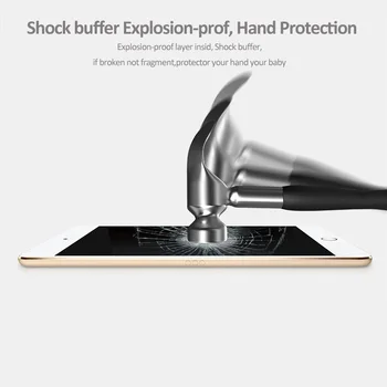 3ks Tvrdeného Skla pre Apple iPad 10.2 2019 2020 Screen Protector 9H HD Ochranné Sklo Fólia pre iPad 8 7 7. 8. Generácie