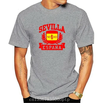 Hot Predaj 2019 Fashion Tričko T-Shirt Sevilla Sevilla (Španielsko) Tričká Krátky Rukáv