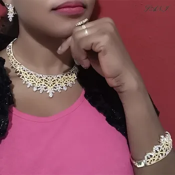 Dobrá Módna Afriky Korálky Šperky Set Nigérijský Svadobné Žena Príslušenstvo Šperky Set Ušľachtilé Zlato Návrhár Šperkov Nastaviť Veľkoobchod