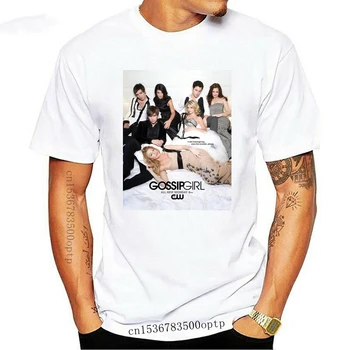 Bavlny o-krku mužov tričko vlastné tlačené t-shirt Gossip Girl ženy tričko