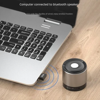 Bluetooth Audio Prijímač, USB, Bluetooth 5.0 Bluetooth Adaptér Ploche Počítača Ovládač Zadarmo CD