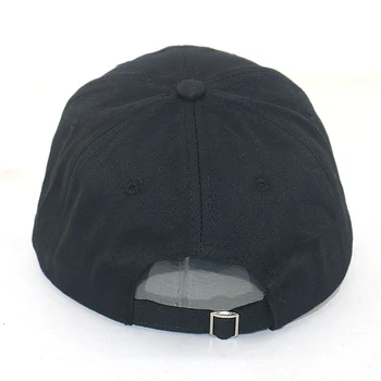 Japonský štýl, módne šiltovku šálku kávy výšivky hip hop otec klobúk cotto pure black sapback klobúky unisex