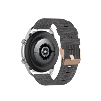 2021 Módne Hodinky Remienok Pre Samgsung Galaxy Watch3 41MM R850/Huami Amazfit GTS Nylon Pletená Sledovať Kapela 20MM Nové