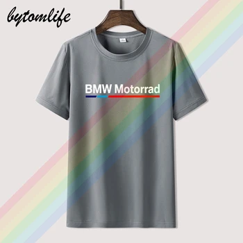 Najnovšie Sierra BMW Motorrad lete tlač čierne tričko oblečenie populárne tričko bavlna T-shirt ultra-short jedinečné pánske top