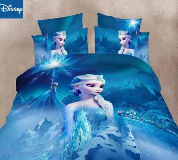 Disney Snow White posteľná bielizeň Set Prikrývka Pokrýva jedna Veľkosť Pre Dievčatá Spálňa Decor 99x190cm Posteľ Twin Vybavené List 3ks Princezná Nové