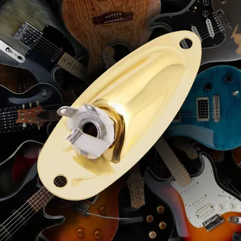 Náhradné Loď Vstup Výstup Jack Doska Socket pre fender Strat Gitarové Časti