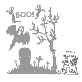 Halloween Rezanie Kovov Zomrie Blany zomrie Pre DIY Scrapbooking Dekorácie Razba Zomrie Kusy Remeselníci Zomrie Rezanie Plavidlá zomrie