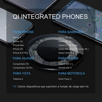 30W Qi Bezdrôtová Nabíjačka Pre iPhone 12 11 Pro Xs Max Mini X Xr 8 Indukčné Rýchle Bezdrôtové Nabíjanie Pad Pre Samsung s8 s9 s10 poznámka