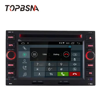 TOPBSNA Auto DVD Prehrávač Android 10 Pre Volkswage Passat B5 Bora, Polo, GOLF MK3 Mk4 TRANSPORTER T5 T4 Auto 2 din GPS Navi RDS WIFI