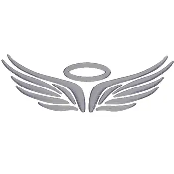 3D Anjel Krídla Auto, Auto Nálepky, Obtisky Vozidla, Znak, Odznak Logo Auta-Styling odolný voči Vode Vysoká Lepivosť Nárazníka Obtlačky