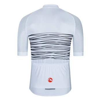 2021 Letné Cyklistické Tričko pánske Cyklistika Dres Krátky Rukáv Športové Oblečenie Cestnej Bike Jersey maillot ciclismo Hombre Tím tričko