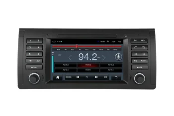 Android 10.0 Auto Multimediálny Prehrávač, GPS Navigáciu Rádia pre BMW E39 X5 E53 M5 1996-2006 Bezdrôtový CarPlay Stereo Audio Video