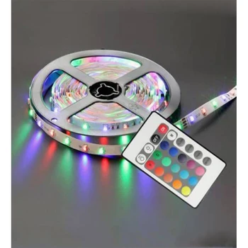 LED Pásy Svetla, USB TV Plocha Zadné Svetlo Dióda Páska Flexibilné LED Lampa Páska Páska RGB 5M