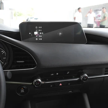 Auto Styling Tabuli GPS Navigácie Sklo Ochranný Film Nálepka Pre Mazda 3 BP 2019-Súčasnosť Ovládanie LCD Displej