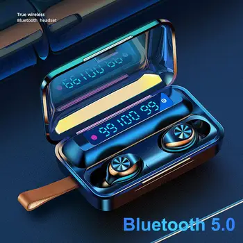 50% Off F9-11 TWS Nepremokavé Bluetooth 5.0 Dotyk 9D Stereo Slúchadlá S Mikrofónom Športové Nepremokavé HIFI Slúchadlá pre Telefón