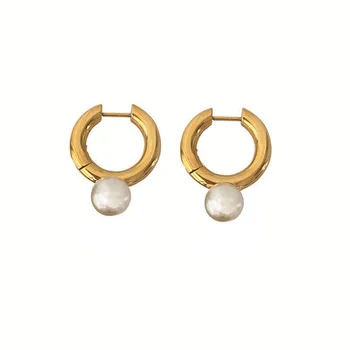 2021 Trend Luxusné Kruhu Pearl Náušnice pre Ženy, Dievča, In Earings Módne Šperky Stud Náušnice, Prívesok, Náušnice Tous Darček