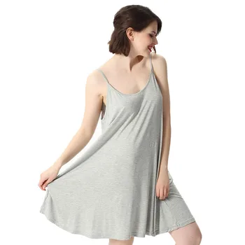 Ženy Sexy Šatka Odev Plus Veľkosť 7XL bavlna Nightgown Sleepwear Šaty, Sexy spodná Bielizeň, Šaty, Žena Nightdress Pyžama