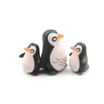 5 ks/veľa Penguin Rozprávková Záhrada Miniatúry Mini Trpaslíci Moss Terária Živice Remesiel Vkladmi Pre Záhradné Dekorácie