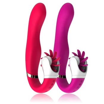 12 Rýchlosti, Lízanie Hračka Otáčania Upozorňuje Orálny Sex Jazyk Žena Klitoris Vibrátory Vibrácií Masér dospelých masturbator