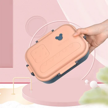 Nové Syr Mikrovlnná Lunch Box Prenosný Zdravé Bento Box Nepresakuje Potravín Kontajner Japonský Štýl Kuchyňa Deti Školákov