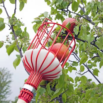 Orchard Ovocie Picker Hlboký Kôš Záhradníctva, Skleníkové Ovocie Zberateľ Apple Broskyňa Trhanie Nástroje Farmy Záhrada Zber Zariadenia