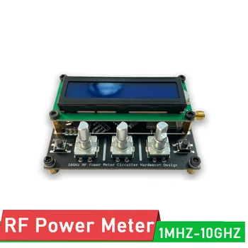 1MHz na 10GHz RF Power Meter Digitálny displej AD8317 Logaritmickej Detekcie Rádio Frekvencia Power Meter Settable Útlm Hodnota