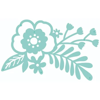 Nové Čerešňové Kvety Daisy Kytice 2020 Rezanie Kovov Zomrie pre DIY Scrapbooking a Karty, Takže Dekor Razba Plavidlo Bez Pečiatky