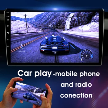 2 Din Android 10.0 Auto Prehrávač, Stereo Audio Rádio pre HONDA FIT JAZZ 2007-Multimediálne Video, Dotykový Displej 4G Wifi Reproduktor DVD