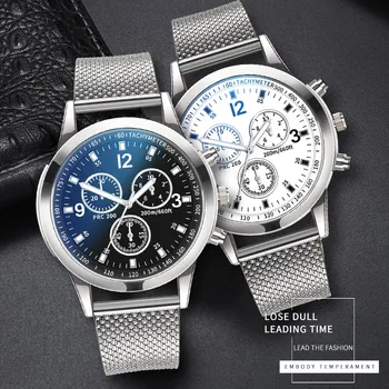 Móda Tri Oči pánske náramkové hodinky Quartz Hodinky Pre Mužov Luxusné Bežné Nepremokavé Mužov náramkové hodinky Quartz Business Relógio